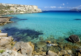 Sizilien zu Fuß Parcours in der Natur Naturschönheiten Sizilien Trapani