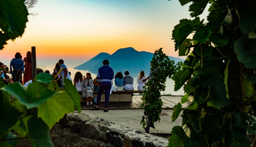 Degustazione al tramonto Lipari