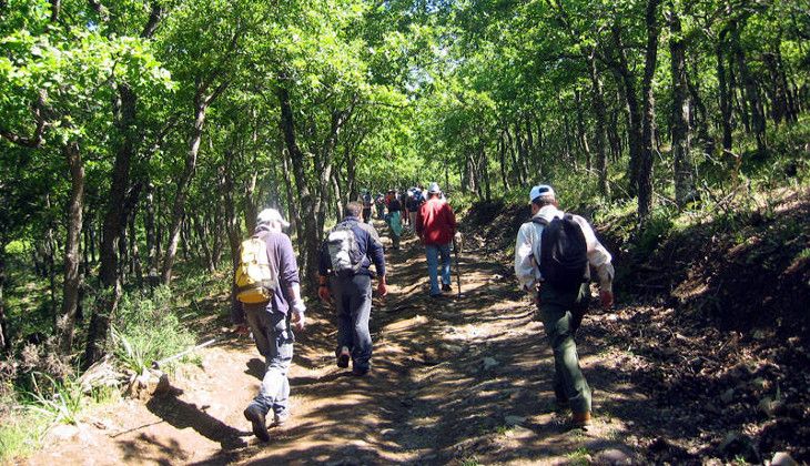 Besuche Messina - Berge in Sizilien