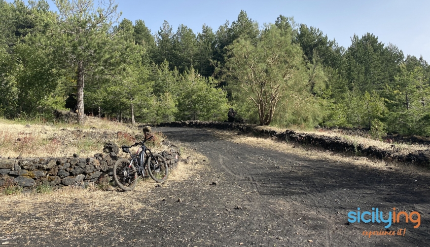 tour etna con e-mtb