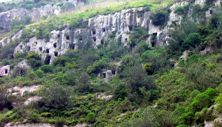 archäologischer Rundgang, Weltkulturerbe Sizilien Natur Pantalica