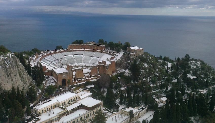 Tourismus in Taormina - Sportschule Sizilien