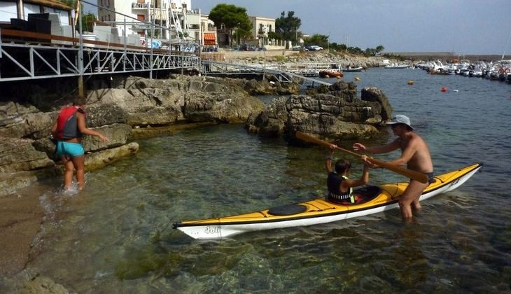 Kayakkurs Sizilien - Sportschule Sizilien