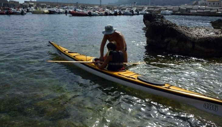 Kayakkurs Sizilien - Sportschule Sizilien