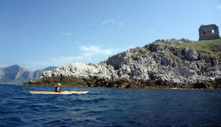 Kajak Sizilien - Kajaktouren Sizilien