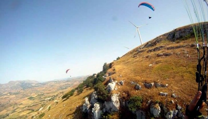 Tandem Gleitschirmflug - Flüge nach Sizilien