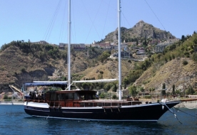 Urlaub auf einem Caicco Taormina besuchen Isola Bella besuchen Taormina