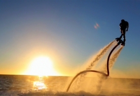 Flyboard in Italien - Extremwassersport 