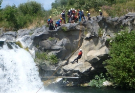 Sport & Abenteuer - Urlaub in Sizilien - Canyoning