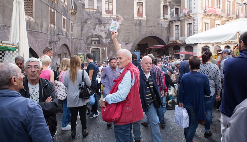 Sehenswertes in Catania - Street food Catania