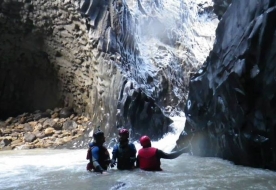 Alcantara Gorge Sizilien