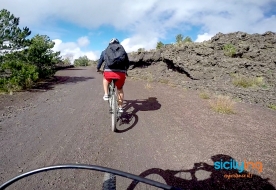 Ätna Mtb Fahrradfahren in Sizilien