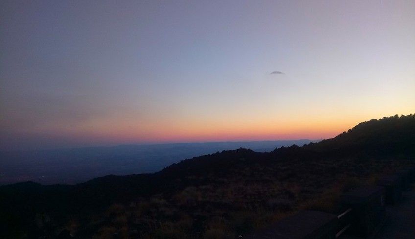 Den Ätna mit dem Auto besuchen - Ätna Sonnenuntergang Tour