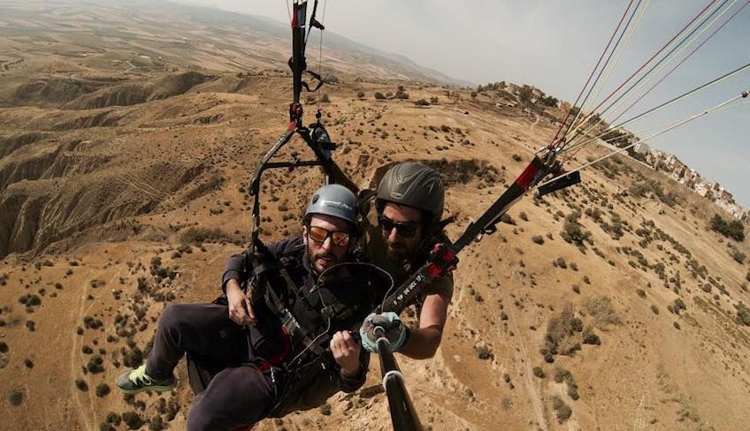 Paragliding in Sizilien - 